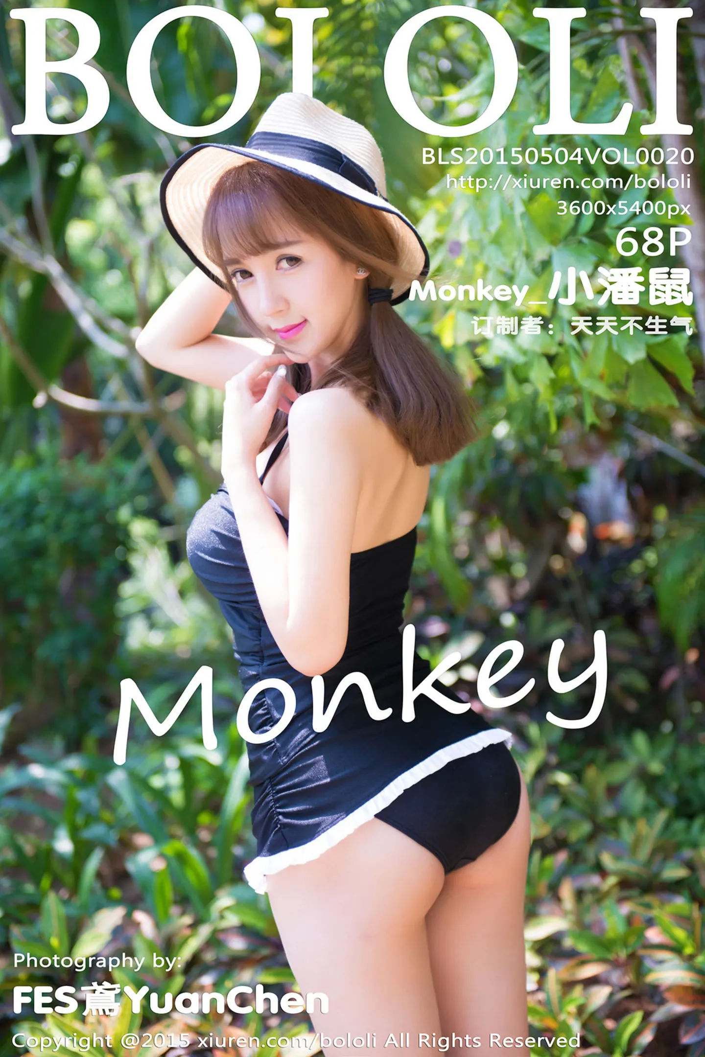 [BoLoli波萝社]Vol.020_嫩模Monkey_小潘鼠三亚旅拍低胸内衣豪乳迷人写真68P-秀人网 - XiuRen.Xyz